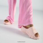 Baby Pink Buffalo CLD Slides vegan |Slides F06ZHH296 - Image 2