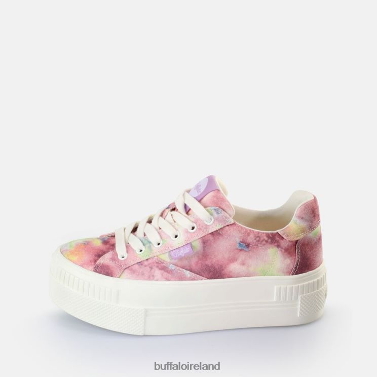 batik_purple_buffalo_paired_sneakers_low_vegan_sneakers_f06zhh110.jpg Batik Purple Buffalo Paired Sneakers Low vegan |Sneakers F06ZHH110 - Image 1