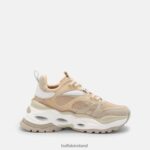 Beige And White Buffalo Triplet M Sneaker Low vegan |Sneakers F06ZHH657 - Image 7