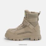 Beige Buffalo Aspha Com1 Ankle-Boot vegan |Boots F06ZHH584