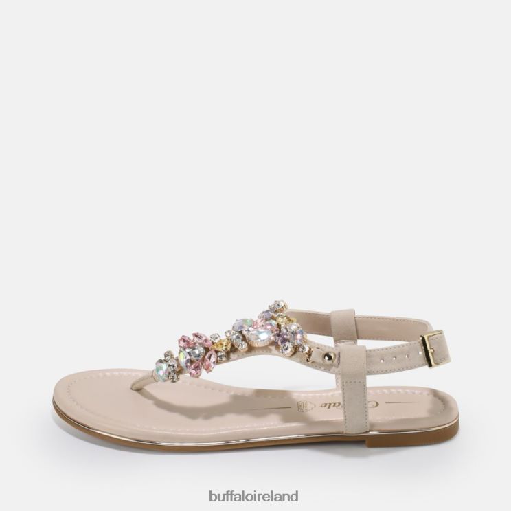 beige_buffalo_rhonda_vegan_sandal_sandals_f06zhh91.jpg Beige Buffalo Rhonda vegan sandal |Sandals F06ZHH91 - Image 1