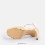 Beige Buffalo Ronja heeled sandal vegan |Sandals F06ZHH172 - Image 6