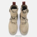 Beige Buffalo Sari Ankle Boot suede |Boots F06ZHH705 - Image 3