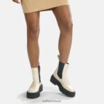 Beige Buffalo Serena Ankle Boot calf leather |Boots F06ZHH901 - Image 2
