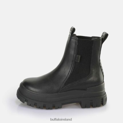 Black Buffalo Aspha Chelsea mid ankle boot vegan |Boots F06ZHH481