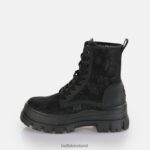 Black Buffalo Aspha Lace Up Hi Ankle-Boot vegan |Boots F06ZHH431 - Image 2