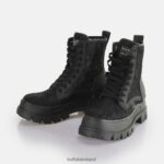Black Buffalo Aspha Lace Up Hi Ankle-Boot vegan |Boots F06ZHH431 - Image 4