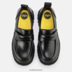 Black Buffalo ASPHA LOAFER SHOE FLAT VEGAN NAPPA |Loafers F06ZHH665 - Image 7