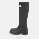 Black Buffalo Aspha Rain Hi Rubber Boot vegan |Boots F06ZHH726