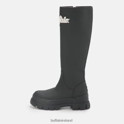 Black Buffalo Aspha Rain Hi Rubber Boot vegan |Boots F06ZHH726
