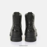 Black Buffalo Aspha RLD Laceup MID Ankle-Boot vegan |Boots F06ZHH196 - Image 3