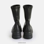 Black Buffalo Aspha Sockboot MID Ankle-Boot vegan |Boots F06ZHH808 - Image 3