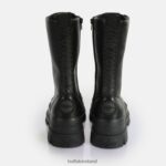 Black Buffalo Aspha Steel Laceup HI Boot vegan |Boots F06ZHH629 - Image 3