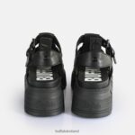 Black Buffalo Ava Fisher Platform Sandals vegan |Sandals F06ZHH572 - Image 7
