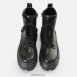 Black Buffalo Ava Laceup MID Boot vegan |Boots F06ZHH894 - Image 5