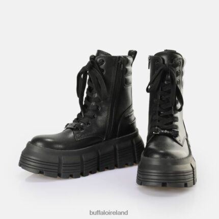 Black Buffalo Ava Laceup MID Boot vegan |Boots F06ZHH894