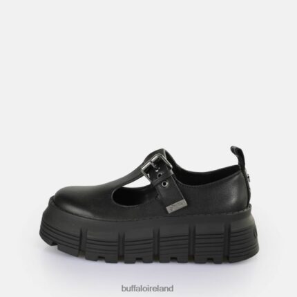 Black Buffalo Ava Mary Loafers vegan |Loafers F06ZHH525