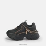 Black Buffalo Binary Chain Sneaker Low vegan |Sneakers F06ZHH423