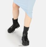 Black Buffalo Flora Chelsea HI Boot vegan |Boots F06ZHH636 - Image 2