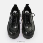Black Buffalo Flora Laceup LO vegan loafer |Loafers F06ZHH694 - Image 7