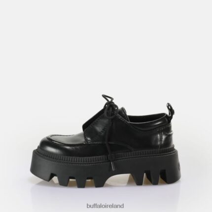 Black Buffalo Flora Laceup LO vegan loafer |Loafers F06ZHH766
