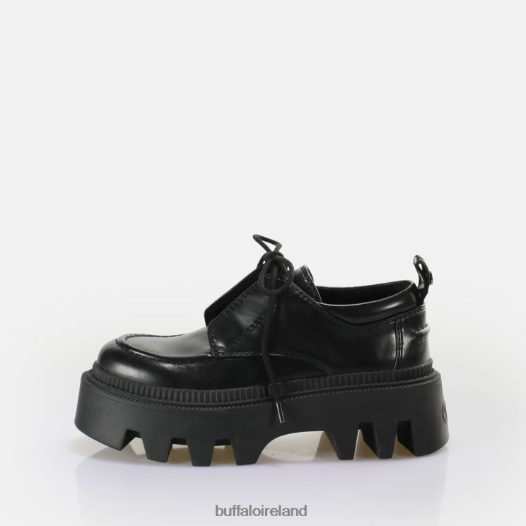 black_buffalo_flora_laceup_lo_vegan_loafer_loafers_f06zhh766.jpg Black Buffalo Flora Laceup LO vegan loafer |Loafers F06ZHH766 - Image 1