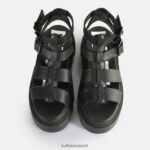Black Buffalo Flora On Fisher Platform Sandals vegan |Sandals F06ZHH642 - Image 3