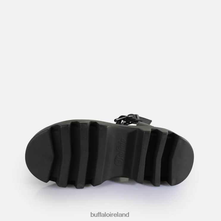 Black Buffalo Flora On Fisher Platform Sandals vegan |Sandals F06ZHH642 - Image 7
