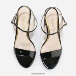 Black Buffalo Jean Neat High-Heeled Sandal vegan |Sandals F06ZHH36 - Image 3