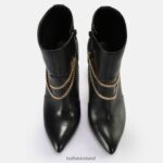 Black Buffalo Juliet Chain Ankleboot Ankle boot vegan |Boots F06ZHH653 - Image 5