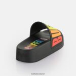 Black Buffalo Lake Bold Platform Slide vegan |Slides F06ZHH193 - Image 7