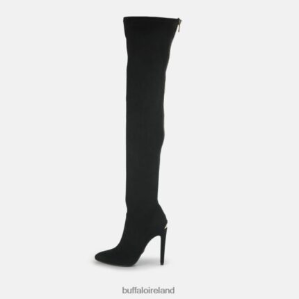 Black Buffalo Marjorie2 Over-the-knee vegan |Boots F06ZHH869