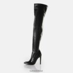 Black Buffalo Marjorie Overknee Mid Boot vegan |Boots F06ZHH823 - Image 2