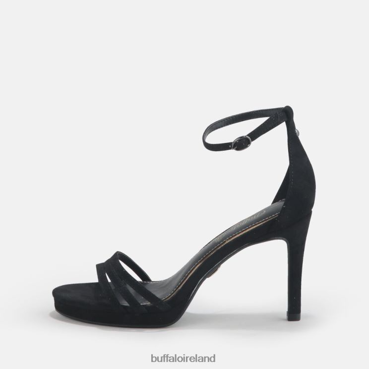 black_buffalo_melissa_2_heeled_sandal_vegan_sandals_f06zhh216.jpg Black Buffalo Melissa 2 Heeled Sandal vegan |Sandals F06ZHH216 - Image 1