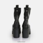 Black Buffalo Oslo Sock Ankle-Boot vegan |Boots F06ZHH838 - Image 3