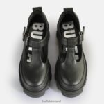 Black Buffalo Riot Jane Loafers vegan |Loafers F06ZHH441 - Image 3