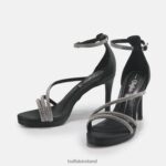 Black Buffalo Serena Shine Sandal vegan |Sandals F06ZHH625 - Image 4