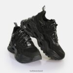 Black Buffalo Triplet Hollow Sneaker Low vegan |Sneakers F06ZHH124 - Image 4