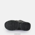 Black Buffalo Triplet Lace Sneakers Low vegan |Sneakers F06ZHH745 - Image 5