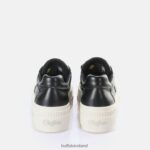 Black/Off-White Buffalo Paired Laceup LO Sneaker Low vegan |Sneakers F06ZHH377 - Image 3