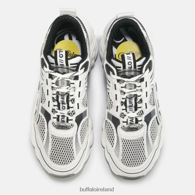 Black/White Buffalo CLD Run Jog Sneaker low vegan |Sneakers F06ZHH235 - Image 7