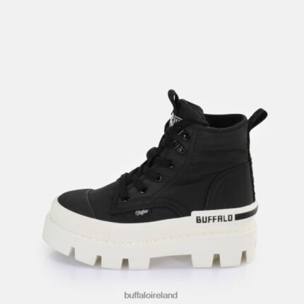 Black/White Buffalo Raven HI Sneaker High vegan |Sneakers F06ZHH893