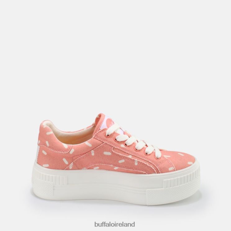 Candy-Print Coral Buffalo Paired Sneaker Low |Sneakers F06ZHH750 - Image 7