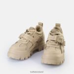 Cream Buffalo Aspha Com Lo Loafers vegan |Loafers F06ZHH499 - Image 4
