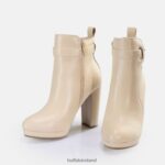 Cream Buffalo Audrina 2 vegan |Boots F06ZHH517 - Image 4