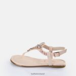 Cream Buffalo Capri Dragonfly Sandals vegan |Sandals F06ZHH194