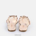 Cream Buffalo Capri Dragonfly Sandals vegan |Sandals F06ZHH194 - Image 4