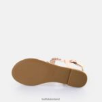 Cream Buffalo Capri Dragonfly Sandals vegan |Sandals F06ZHH194 - Image 6