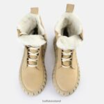 Cream Buffalo Rampa Lace Up HI Warm Ankle Boot |Boots F06ZHH466 - Image 7