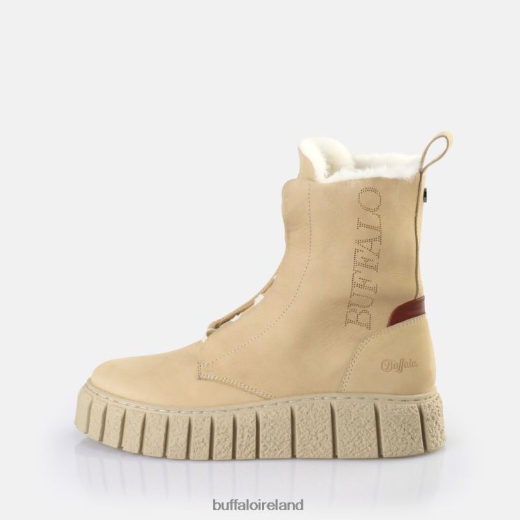 cream_buffalo_rampa_lace_up_hi_warm_ankle_boot_boots_f06zhh466.jpg Cream Buffalo Rampa Lace Up HI Warm Ankle Boot |Boots F06ZHH466 - Image 1